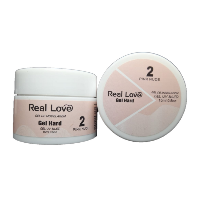 Real Love Gel Hard Pink Nude 02 15ML Dafrida