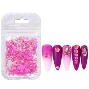 Strass Sereia Rosa