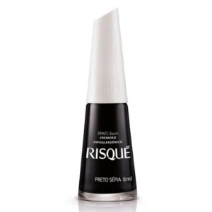 Esmalte Risque Preto Sepia Cr