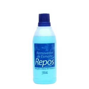 Removedor De Esmalte Repos 100 Ml C/Acetona (Azul)