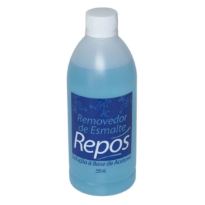 Removedor De Esmalte Repos 500 Ml C/Acetona (Azul)