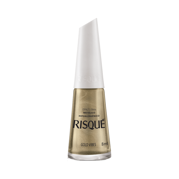 Esmalte Risque Met Gold Vibes