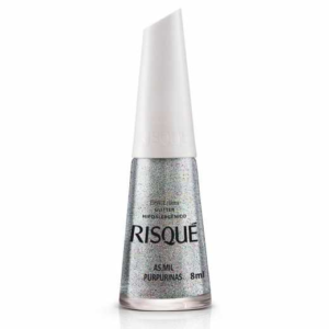 Esmalte Risque Mil Purpurinas
