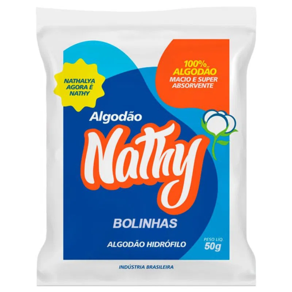 Algodao Nathy 50g Em Bolas