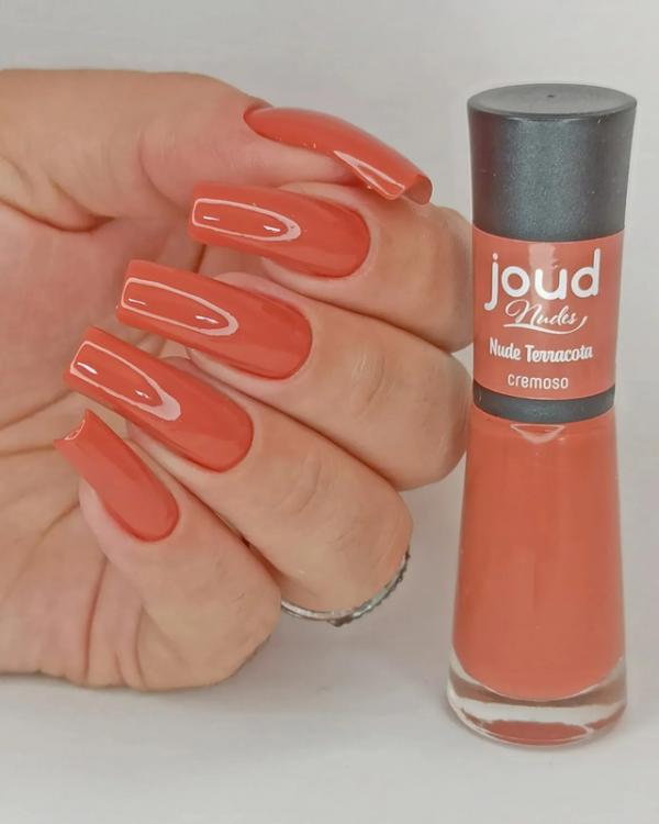 Esmalte Joud Cremoso Sl. 232 - 08ml Nude Terracota - Imagem 2