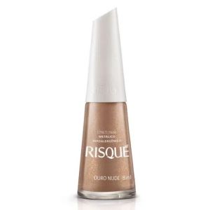 Esmalte Risque Ouro Nude Met