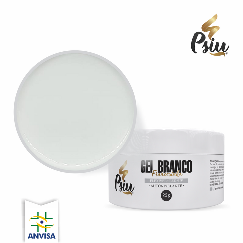 Psiu Gel Branco 25g