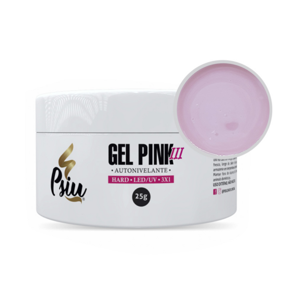 Psiu Gel Hard Pink III 25g