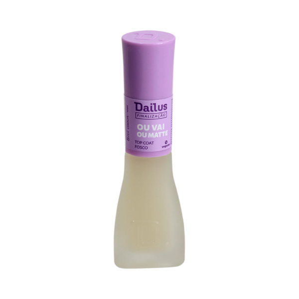 Dailus Esmalte-Top Coat Fosco - Ou Vai Ou Matte