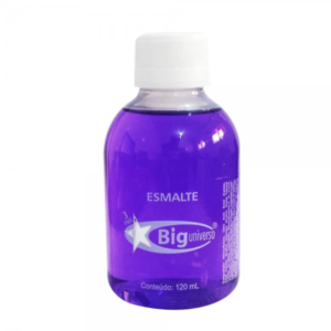 Big Universo Base Cobertura Brilhante Roxa 120ml