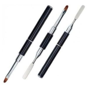 Pincel com Espátula Preto