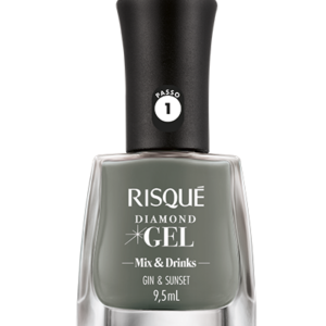 Risque Diamond Gel Mix e Drinks Gin e Sunset 9,5ml