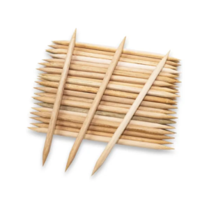 Arte Sedução Palito de Bambu  2 pontas 12.5cm Unidade
