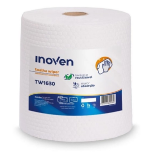 Inoven Toalha Wiper Rolo 150 folhas 16x30cm TW1630