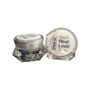 Real Love Spider Gel Branco 01