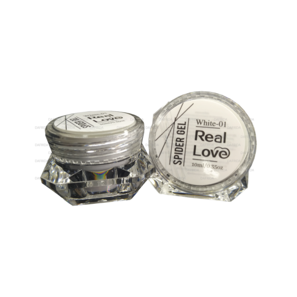 Real Love Spider Gel Branco 01