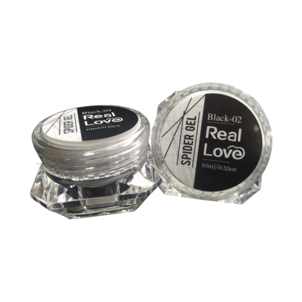 Real Love Spider Gel Preto 02