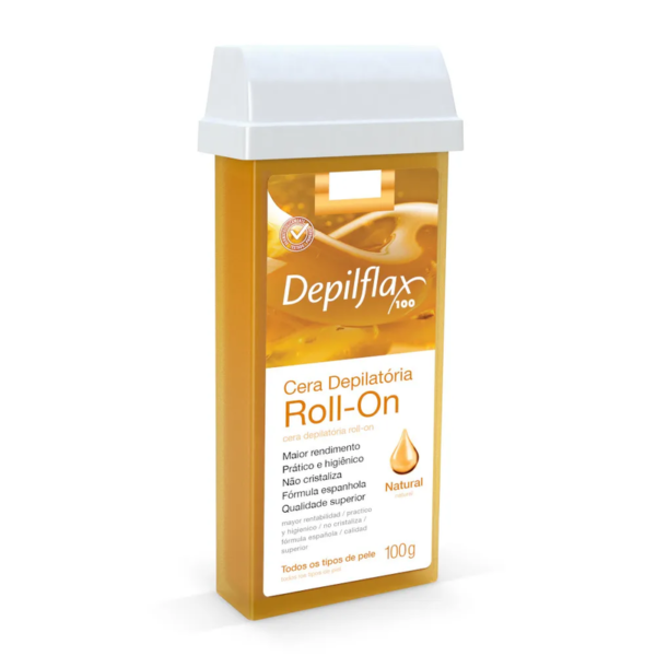 Depilflax Refil Roll-on Natural 100g