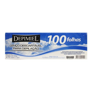 Depimiel Lencos Desc Para Depilacao Tnt 100 Un