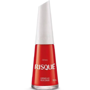 Esmalte Risque Vermelho Felicidade 25439-0