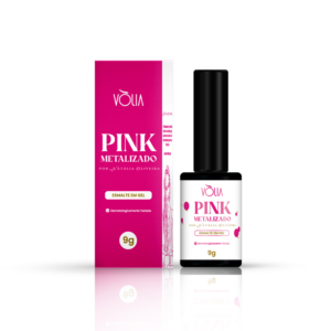 Esmalte em Gel Vólia Pink Metalizado 9g