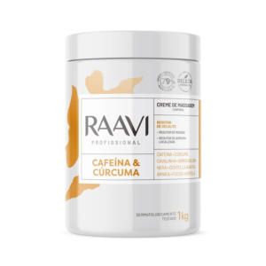 Raavi Creme Cafeina E Curcuma 1 Kg