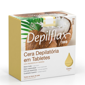 Depilflax Cera Quente Coco 500g
