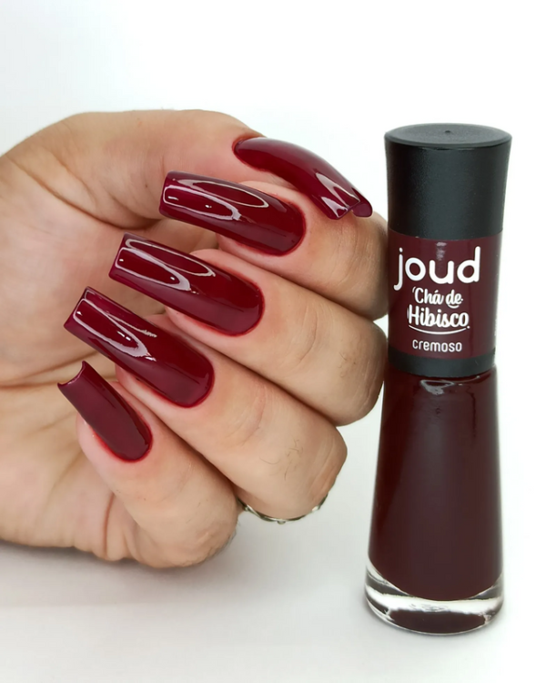 Esmalte Joud Cremoso Sl. 201 - 08ml Chá De Hibisco - Imagem 2