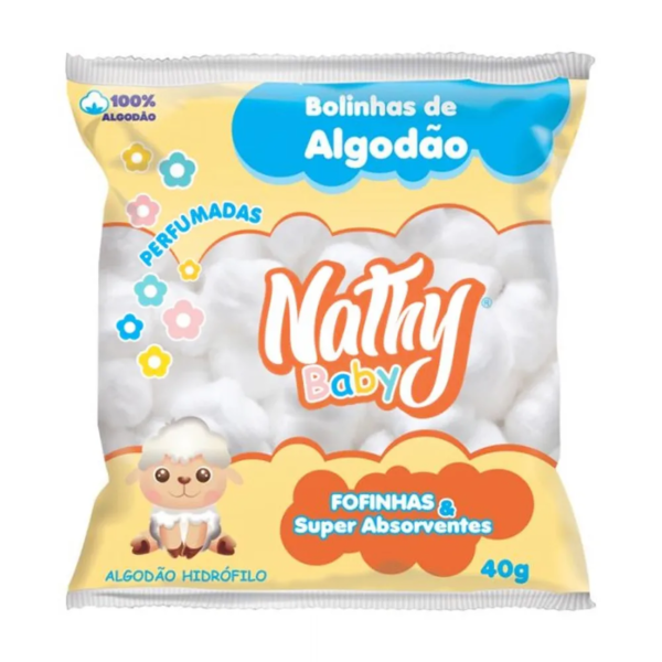 Nathy Baby Algodao Hidrofilo Bola 40gr