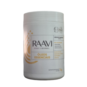 Raavi Creme De Massagem Oleos Essenciais 1 Kg