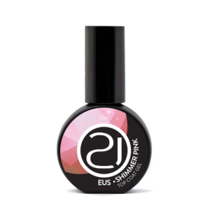 Nails 21 Top Coat EUS Shimmer Pink 12ml