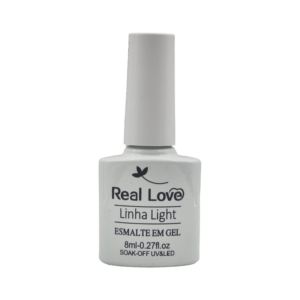 Real Love Esmalte Em Gel 8ml Branco P027