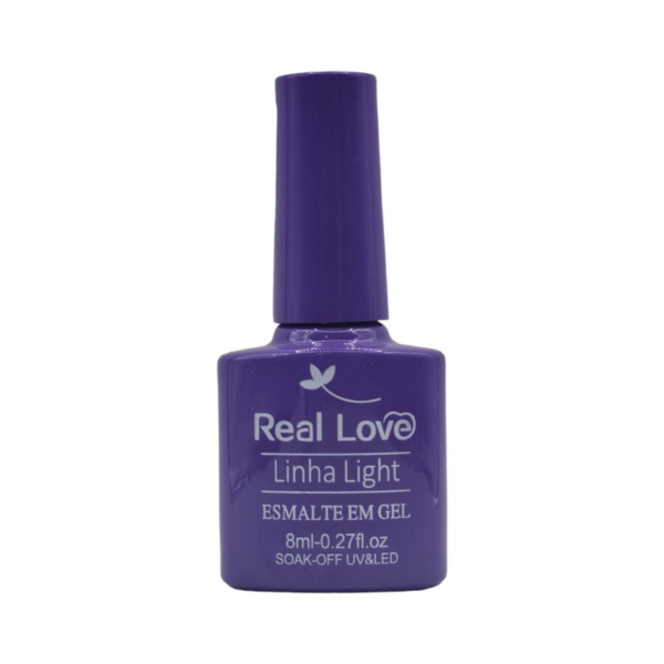 Real Love Esmalte em Gel Roxo 8ml  P120