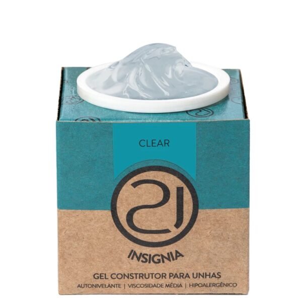 Nails 21 Gel Construtor Insignia Clear Ecoline 34g