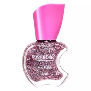 Esmalte Miss Rose A507 Glitter 12 ml