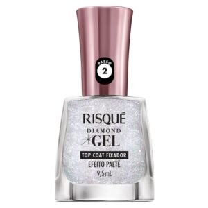 RISQUE TOP COAT EFEITO PAETE 9,5ML