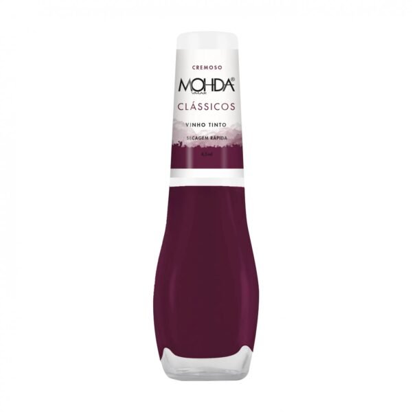 ESMALTE MOHDA CREMOSO VINHO TINTO