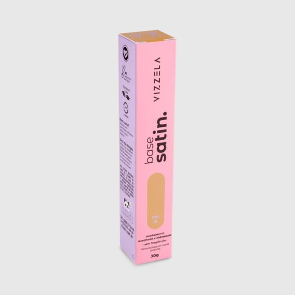 Vizzela Base Liquida Satin - Cor 8