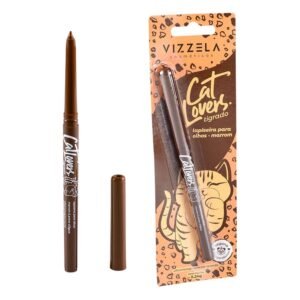 LAPISEIRA PARA OLHOS MARROM CAT LOVERS VIZZELA
