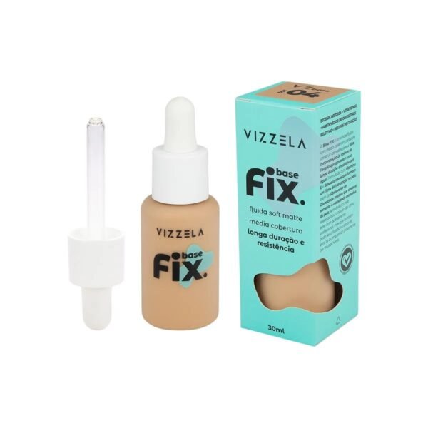 Base Líquida Fix - Cor 04 - Vizzela