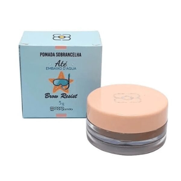POMADA SOBRANCELHA ATE EMBAIXO DAGUA - BROW RESIST COR 1