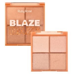 PALETA DE ILUMINADOR GLOW BLAZE DAZE HB75233 RUBYROSE