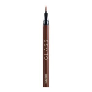 CANETA DELINEADORA MARROM LIGHT BROWN BE01 GLASS HB527-1 RUBY ROSE