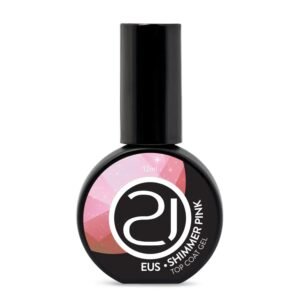 Nails 21 Top Coat EUS Shimmer Pink 12ml