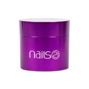 Nails 21 Potes Aluminio Roxo Elétrico