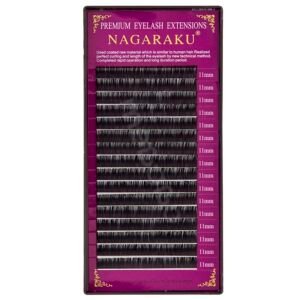 Cílios Nagaraku Fio A Fio Curvatura D 0,05 11MM