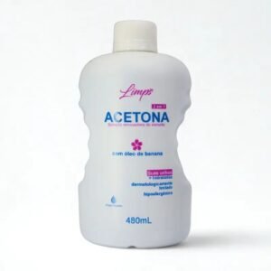 Acetona Cruzeiro Limps 480 ml c/Acetona